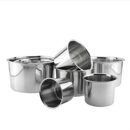 6 special thick stainless steel flavored Flavoured Pot Milk Tea Spice Stew chilli oil storage Rinse String With Deep Basin