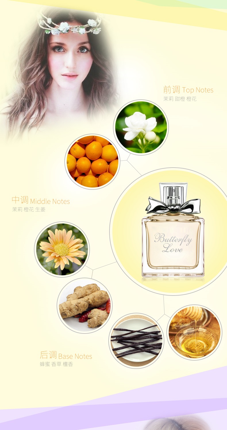 Thể hình Chuangyan của Phụ Nữ Nước Hoa 50 ml Truy Cập Chính Hãng Fresh và Lasting hương thơm nước hoa lady