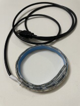 Card scratching machine light strip