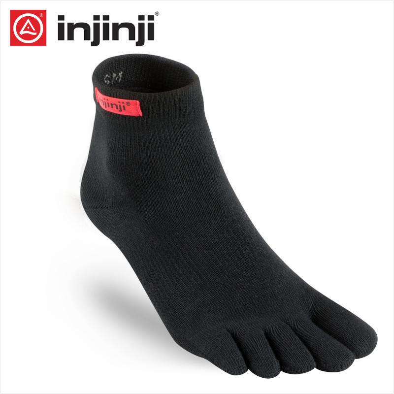 Injinji Five-Toe Socks, Regular Thickness Sports Socks, Suitable for All Seasons, Casual Unisex Socks, Breathable and Reduces Blisters