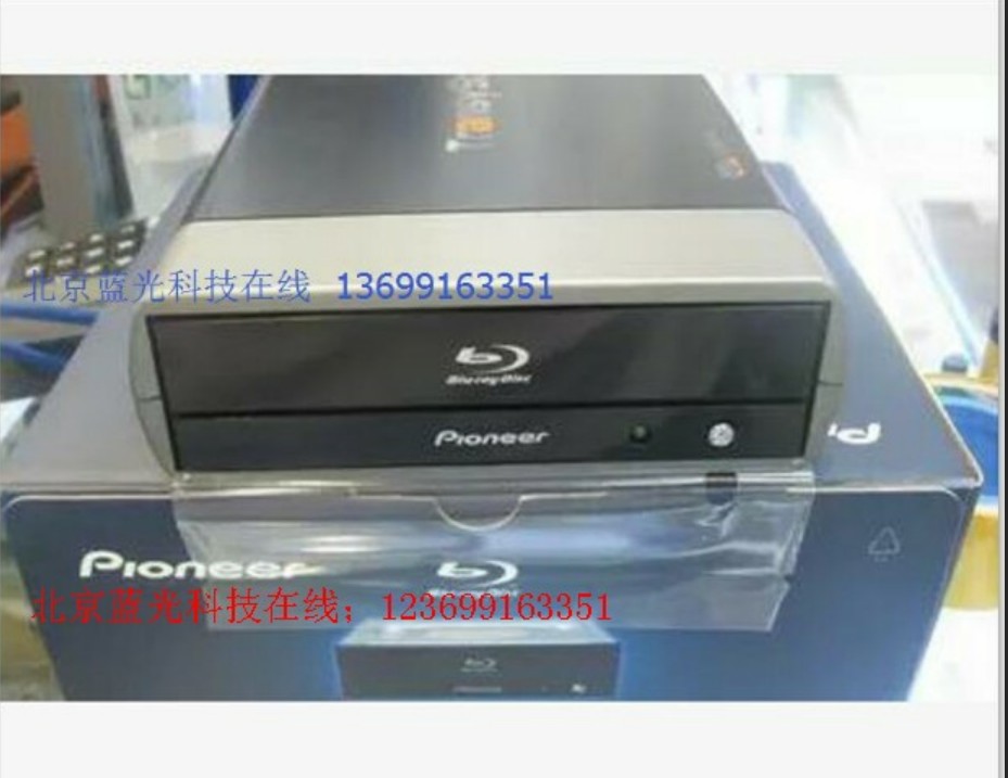 Pioneer BD-S09XLB USB External Blu-ray Burner 3 0 Mobile DVD Burr CD ROM Drive