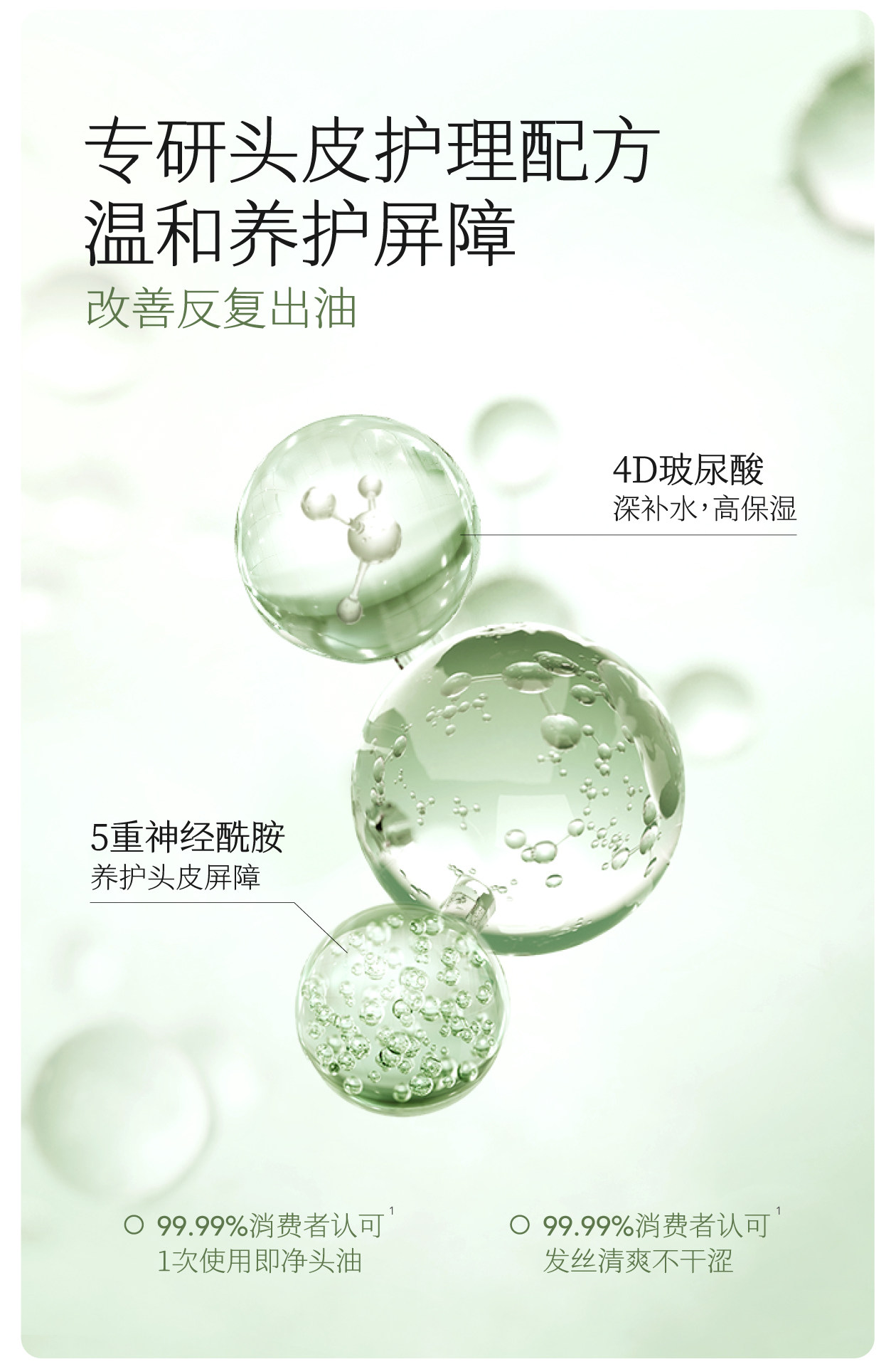 【中國直郵】 半畝花田 洗髮精 控油蓬鬆去屑止癢柔順改善乾枯毛躁 控油洗髮精 333g