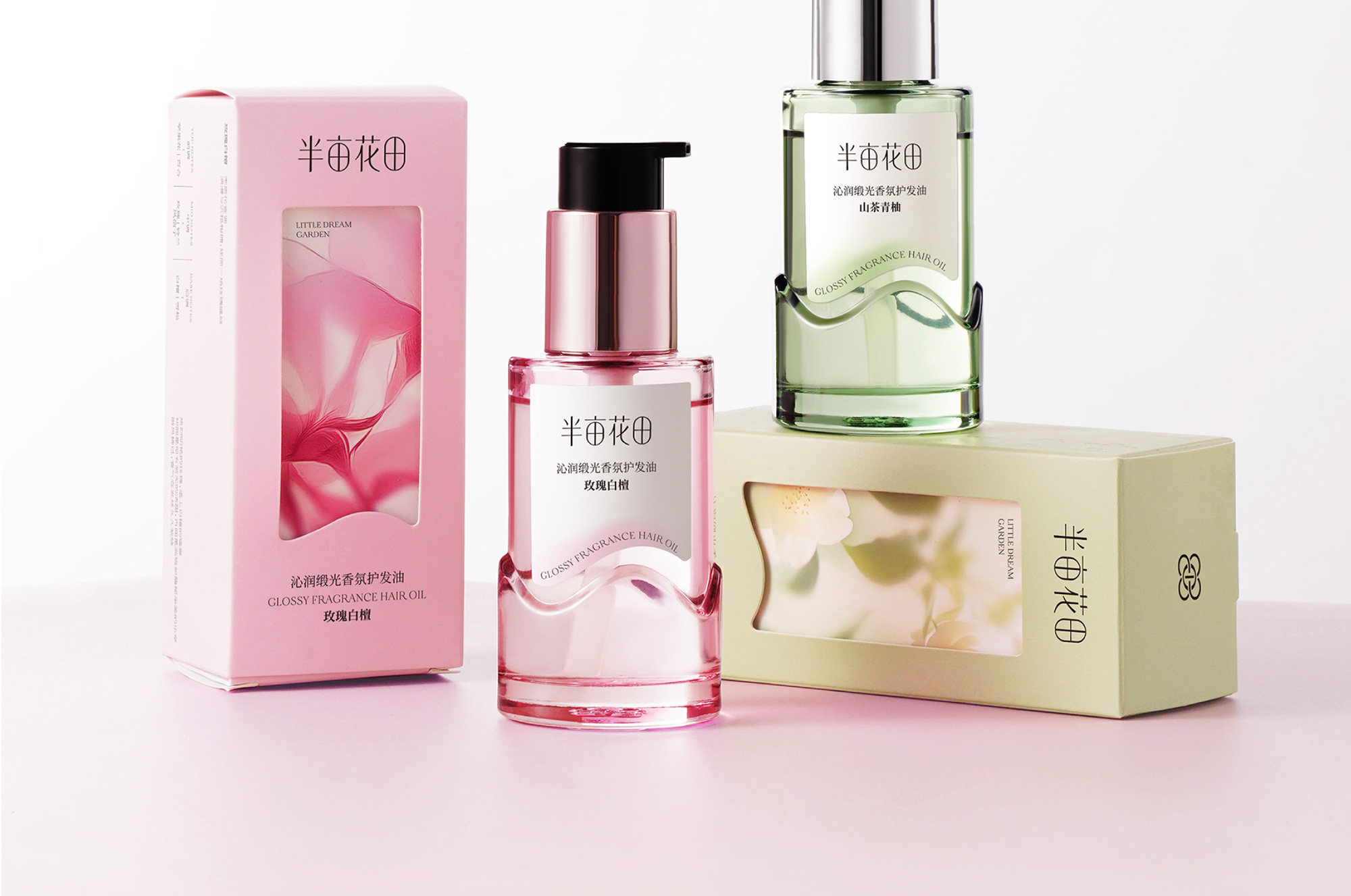 【中国直邮】 半亩花田 玫瑰护发精油 卷发柔顺滑干枯毛躁修护持久留香 50ml