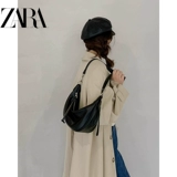 ZARA Небольшая дизайнерская сумка через плечо, универсальная сумка на одно плечо для отдыха