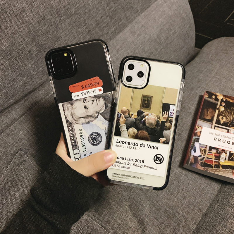European and American craze shell Apple 12 tide iPhone11Pro mobile phone protective shell 7-8p female applies MAX personality X male XR