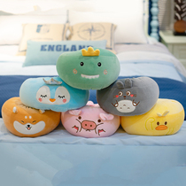Car-shaped head pillows rely on pillows for pillows: Neck Pillow Cartoon neck Serie U Inner cute Genesis Cervical Spine Pillow Multifunction