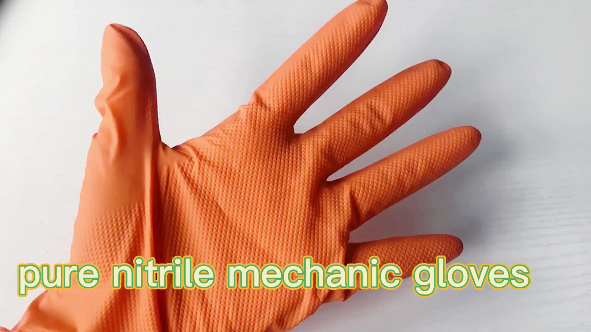 Powder Free Pure Nitrile Glove 4mil 6mil 8mil Black Bule White Pink