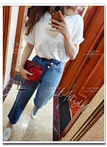 monse superexpensive designer PP spelled asymmetric eco cotton reworked washed jeans