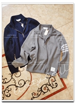 Italian zipped polo flap with double sided plain tattooing (no hairy ring) Four-track bar pure cotton sweater blouse