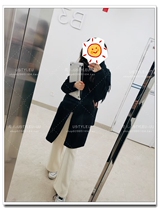 Return Field God Pants Super 100 lap one over winter tightness high waist plus velvet broadlegged pants four colors