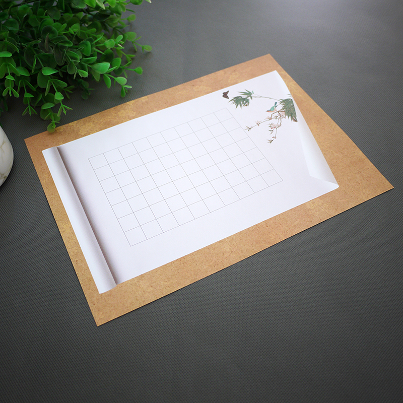 Yyo A4 hard pen paper square calligraphy paper calligraphy for paper calligraphy to create competition exhibition paper Newl