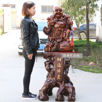 Maitreya Buddha Laughing Buddha Wealth with Buddha Buddha statue landing resin decoration Lucky office company housewarming opening gift