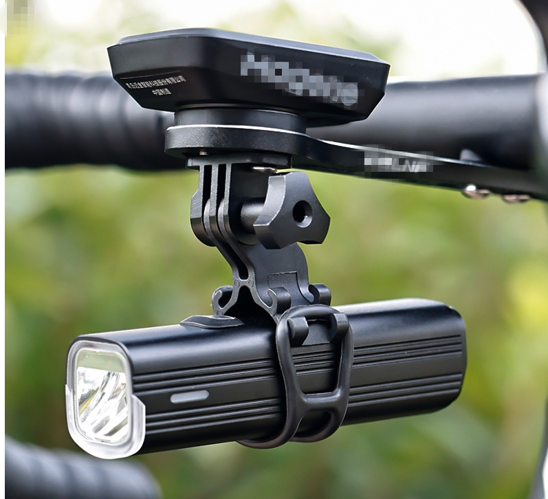Велокомпьютер 自行车公路车一体把铝合金直柄码表架夜骑车灯前灯手电筒一套搞定 Essen