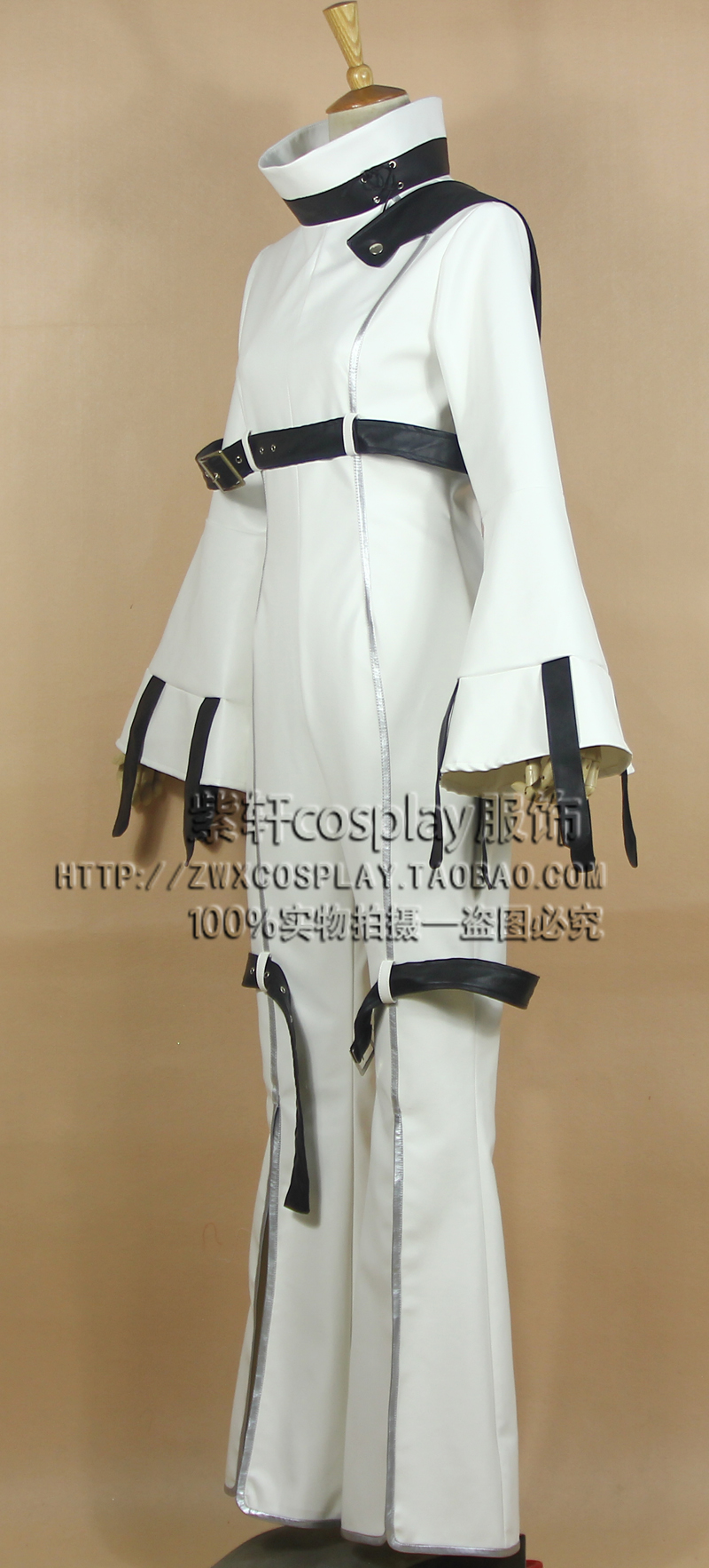 Cosplay服装叛逆的鲁鲁修cc拘束服cos动漫定制白色连身衣新款销售