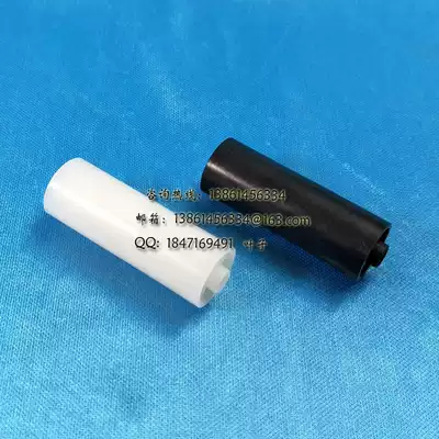 Outer diameter 15mm plastic fluent roller Black or white stainless steel roller with two slides BW-1542NPS