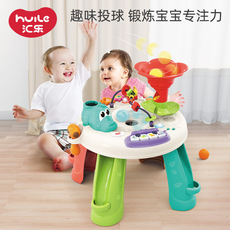 Многофункциональные детские игрушки, Игровые столы 汇乐多功能早教益智游戏桌婴儿两岁宝宝幼儿玩具桌儿童学习桌子