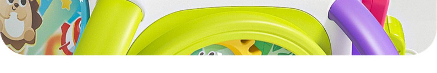 Детские обучающие компьютеры, электронные плакаты 汇乐六面体婴儿玩具手拍鼓0-1岁多功能早教百宝箱拍拍鼓周岁礼物 HOT