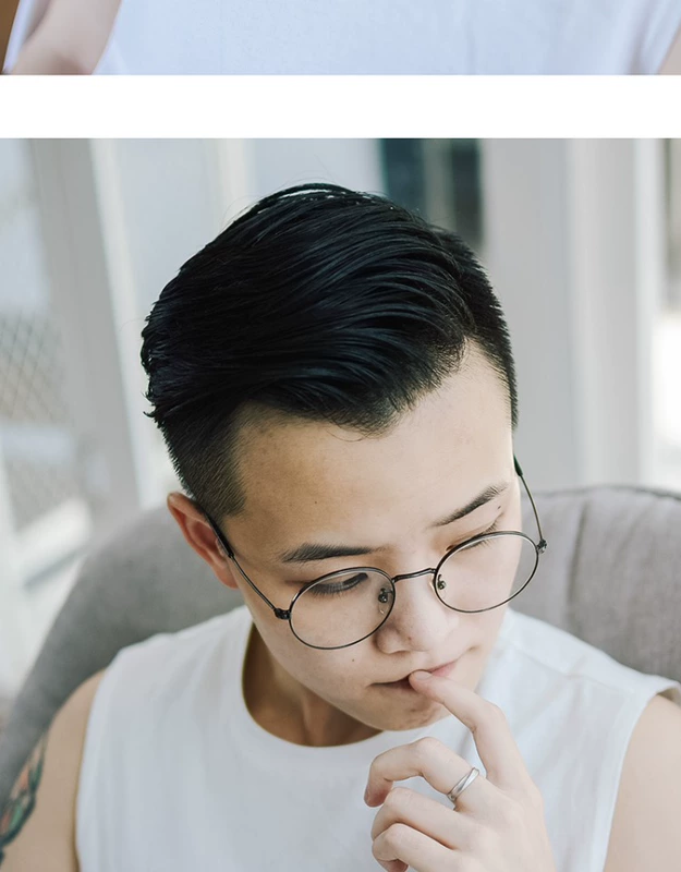 [UNIQUE HOME] áo thun không tay vai cotton cotton cỡ nhỏ nam trung tính LES đẹp trai T mặc vest rộng vai áo ba lỗ nam form rộng