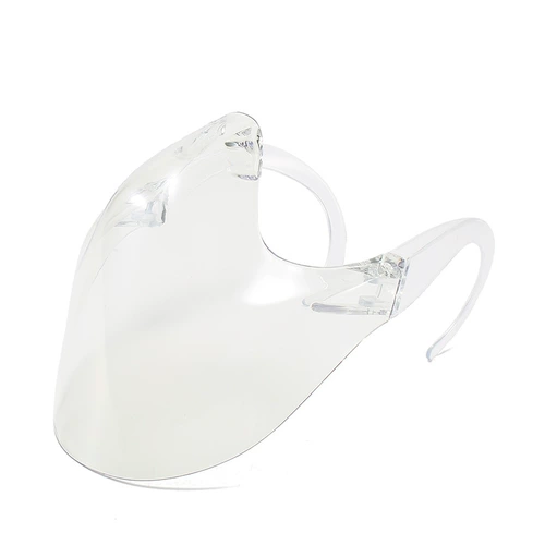 Маска с половиной лица полная прозрачная анти -флаковая экранина Эпидемическая ПК Противнотированная изоляция Язы
