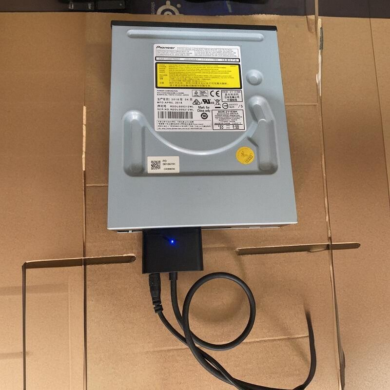 Pioneer Blu ray playback and burning disc drive BDR-211EBK supports UHD MDISC 4K