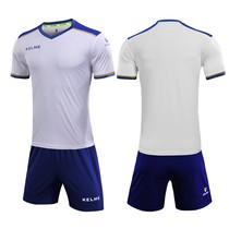 Kelme adult football training uniform light plate custom jersey set childrens mens short-sleeved team uniform summer