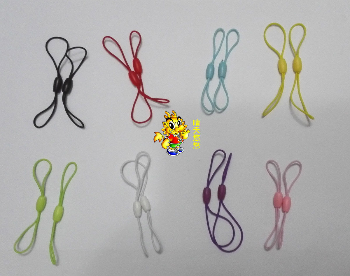 (collection card supplies) Shanghai traffic card lanyards of various colors, red, blue, pink, light blue, black