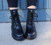 Stepping on the soft air cushion to increase the bottom KUFENBERG 6-7219 full leather leather horse boots