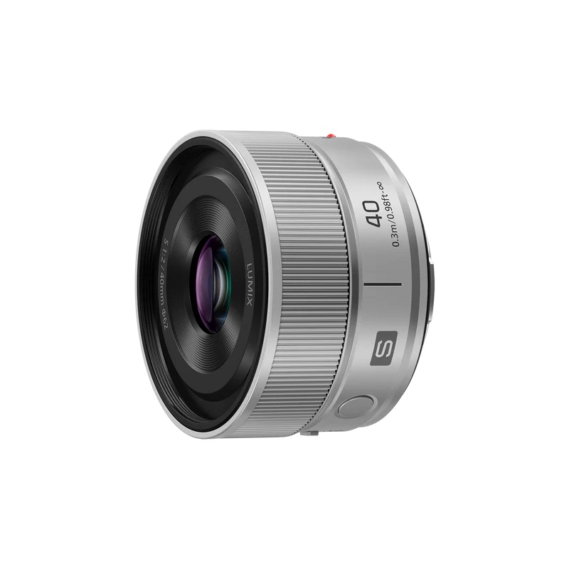 Panasonic 40mm F/2 Full-Frame Mirrorless Lens Fixed Focus Lens for Portrait/Street Photography, Available in Black and Silver