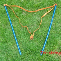 Le Tsai portable big bubble tool (excluding bubble water) giant bubble double rod rope bubble