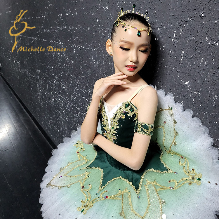 MichelleDance Professional Ballet Costume Paquita Don Quixote Esmeralda