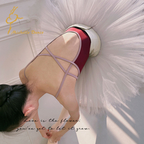 Michelle Dance lopa same style ballet color matching suspender jumpsuit childrens navy blue black pink