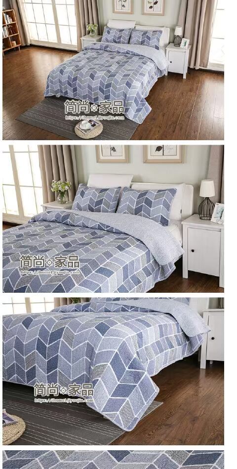 Giải phóng mặt bằng đặc biệt, chất lượng cao, bông giặt, trải giường ba mảnh, điều hòa không khí, mùa xuân và mùa thu đa chức năng ga nệm 1m6