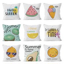 New hipster cute girl style pillow living room sofa cushion square home office nap with core
