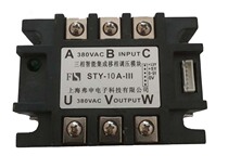 Three-phase intelligent voltage regulating module STY-10A-III fully isolated thyristor voltage regulation