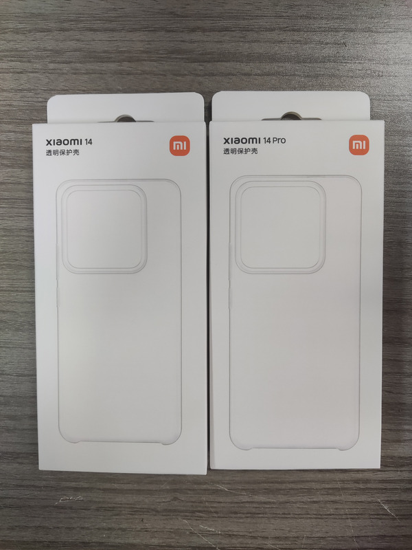 Genuine Xiaomi 14 Hard Shell Transparent Phone Case Original Xiaomi 14Pro Thin and Light Xiaomi15 Series Xiaomi 18Promax Protective Case Xiaomi 17Promax Hard Shell Phone Case
