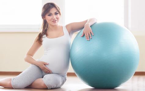 Germany imported delivery room pregnant women school doula ball thickened delivery ball matte explosion-proof Huali doula tool