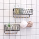 Dormitory wall storage rack without punching bedroom bedside wall-mounted wall hanging basket living room wall storage shelf