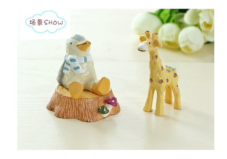 Zakka sáng tạo nhìn lên bầu trời đầy sao nhỏ động vật trang trí máy tính để bàn nhỏ đồ trang trí nhựa nhà dễ thương trang trí trang trí trang trí nhà rẻ đẹp