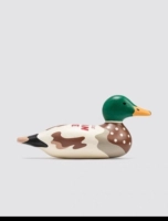 Зеленая голова и белое тело + поставляется в картонной коробке.