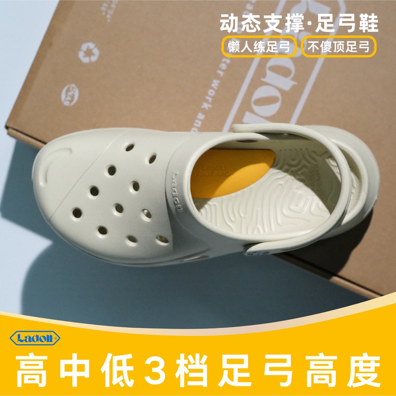 Ladoll Perforated Shoes with Arch Support, Dynamic Arch Support, Massage Function, Minimalist, Stylish and Versatile Ladoll Perforated Shoes with Arch Support, Dynamic Arch Support, Massage Function, Minimalist, Stylish and Versatile