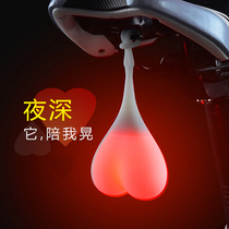 Night riding bicycle taillight headlight mountain bike egg light warning light night riding equipment bicycle accessories