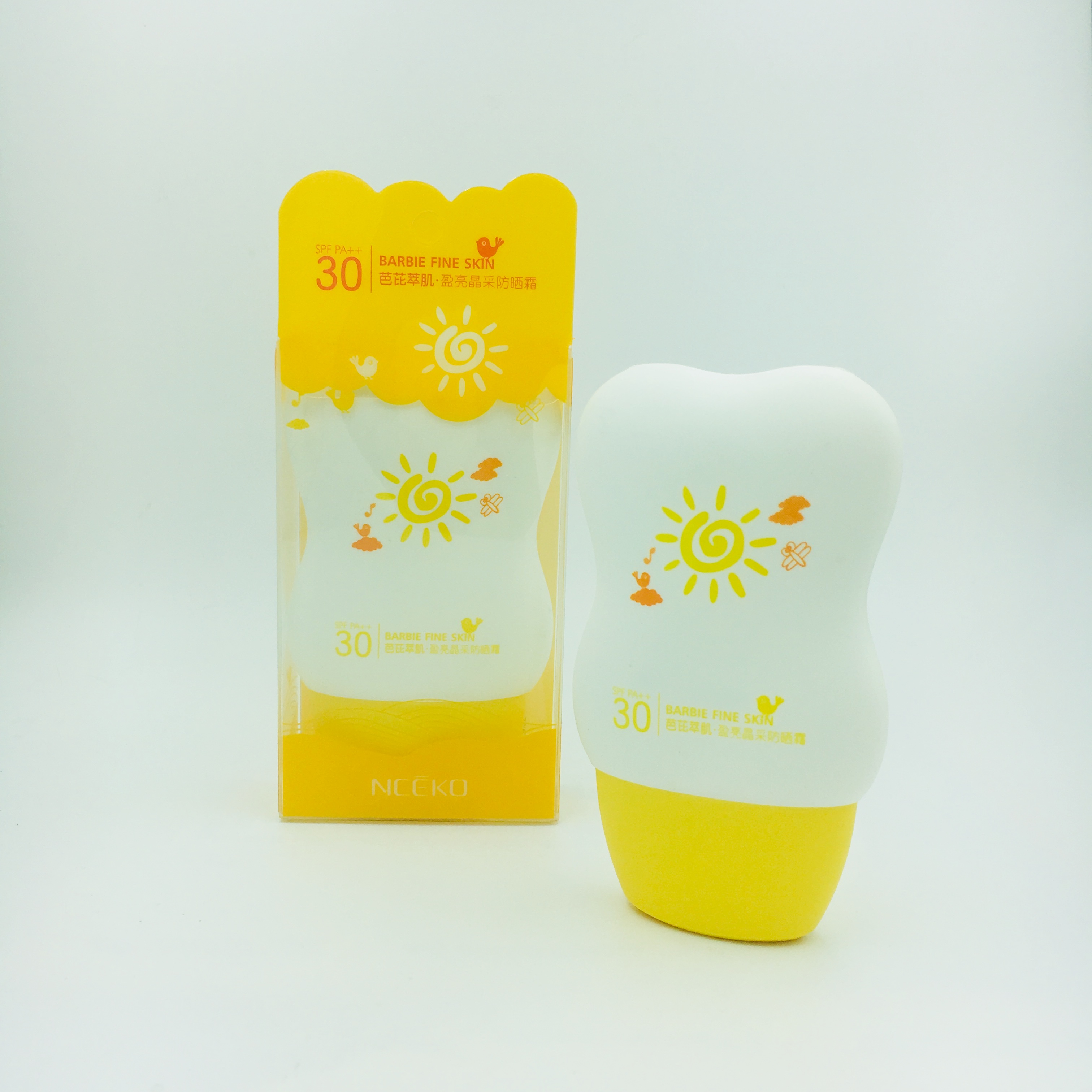 Nightmare Lotion dưỡng ẩm 5 giờ Barbie Extract cơ bắp làm sáng tinh thể nước chống nắng 180g kem chống nắng la roche