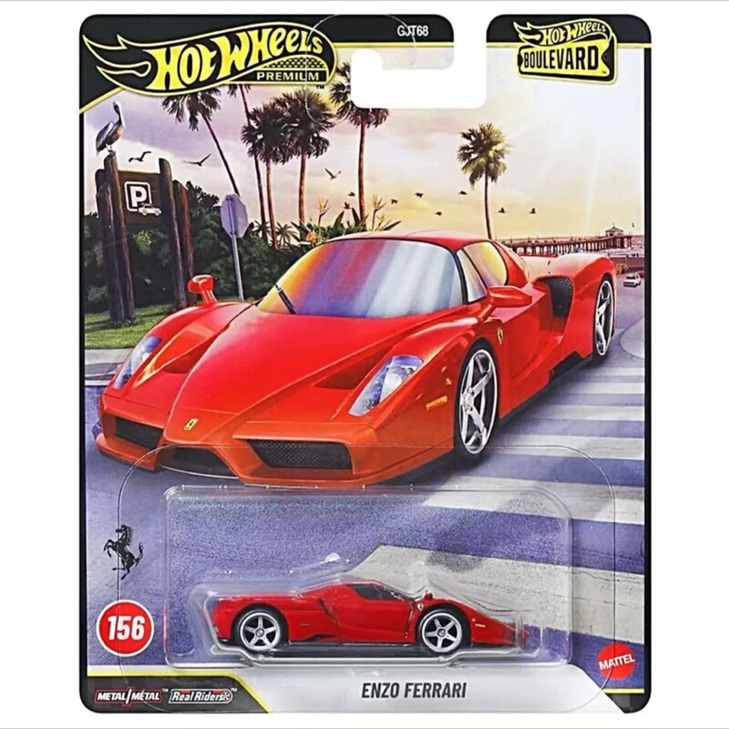 Hot Wheels Gjt68 Garden Avenue 32 Car Culture Ferrari Enzo Enzo Ferrari Alloy Car Model