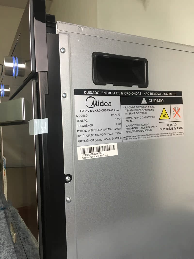 lò nướng sanaky 35l Midea ổ cắm với công suất lớn lò vi sóng 45 lít lên xuống ống nướng thịt đối lưu không khí nóng tất cả lót thép không gỉ lò nướng bánh trung thu