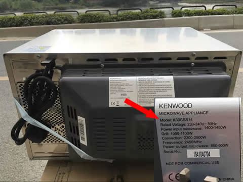 lò vi sóng sharp 800w kenwood30L thương mại lò vi sóng công suất lớn phòng thí nghiệm lò nướng không khí nóng đặc biệt bên trong và bên ngoài thép không gỉ lò nướng 120 lít