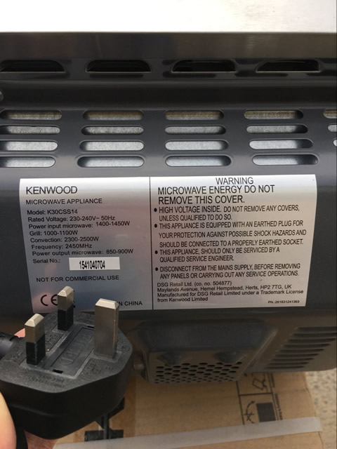 lò vi sóng sharp 800w kenwood30L thương mại lò vi sóng công suất lớn phòng thí nghiệm lò nướng không khí nóng đặc biệt bên trong và bên ngoài thép không gỉ lò nướng 120 lít