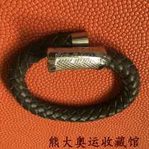 NBA Basketball All-League Lakers Leather Metal Magnet Buckle Buckle Lakers Gift Issue Price 198 Yuan