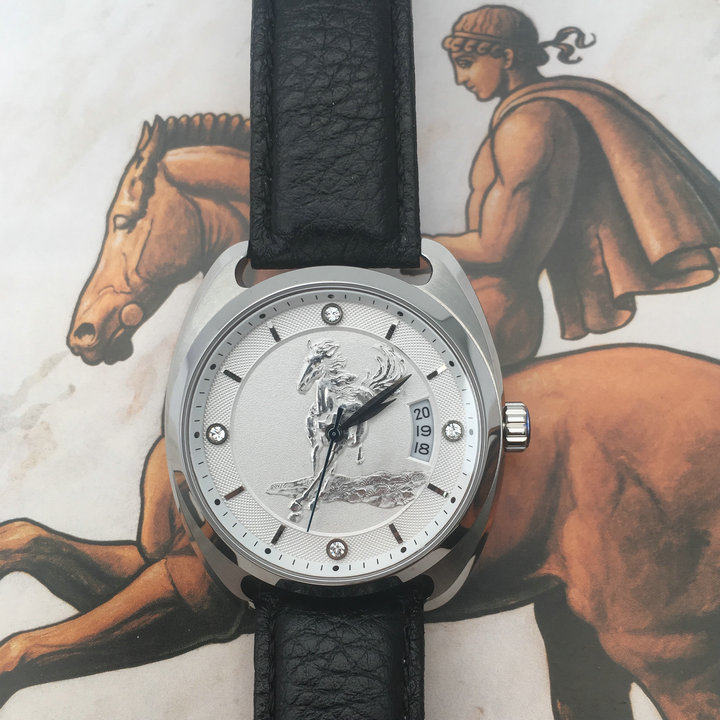 2014 Horse Year Zodiac Machinery Watches Fully Automatic Import Movement Classic Zodiac Men's Watches Special Price Sleeve Now