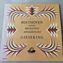 1-102 LP Black Glue BETHOVEN Beethoven ApPASSIONATA Gieseking Good