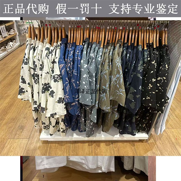 Uniqlo Men's Modal Blend Printed Open Collar Short Sleeve Shirt 482480 482483 482481 Uniqlo Men's Modal Blend Printed Open Collar Short Sleeve Shirt 482480 482483 482481
